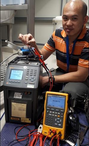 on-site calibration of temperature transmitter