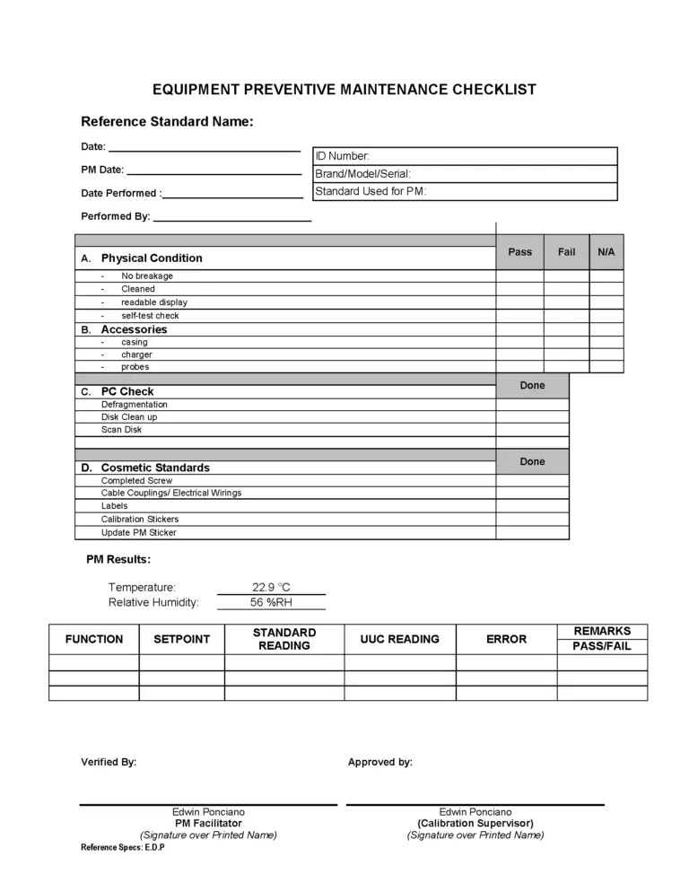 Preventive Maintenance in Calibration - Calibration Awareness